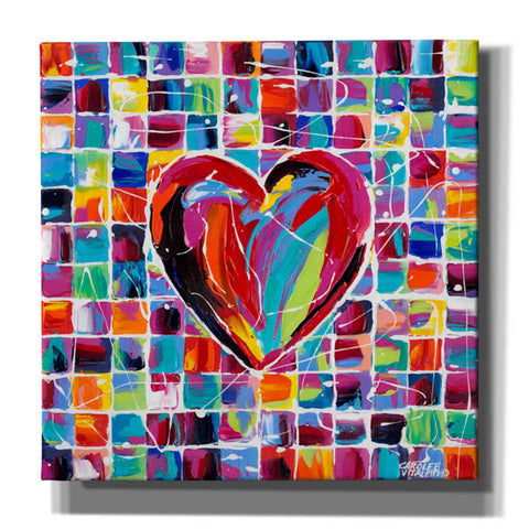 Image of 'Hearts of a Different Color II' by Carolee Vitaletti Giclee Canvas Wall Art