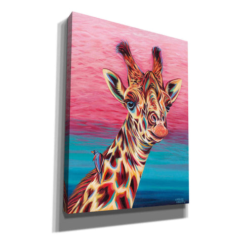 Image of 'Sky High Giraffe I' by Carolee Vitaletti Giclee Canvas Wall Art