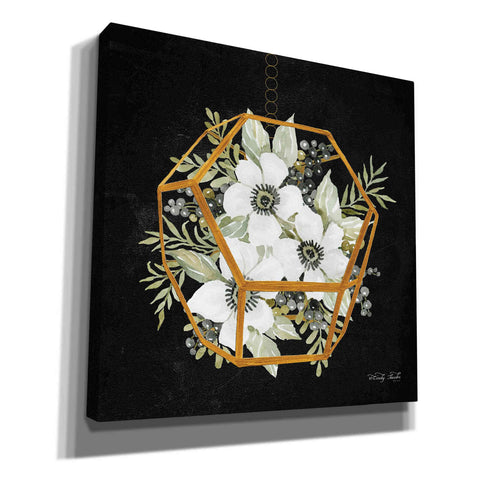 Image of 'Gold Geometric Hexagon' by Cindy Jacobs, Giclee Canvas Wall Art