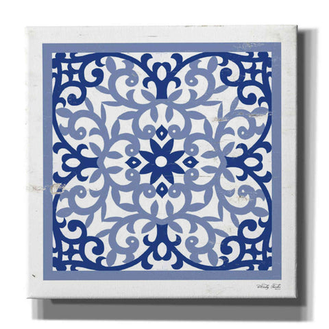 Image of 'Blue Tile V' by Cindy Jacobs, Giclee Canvas Wall Art