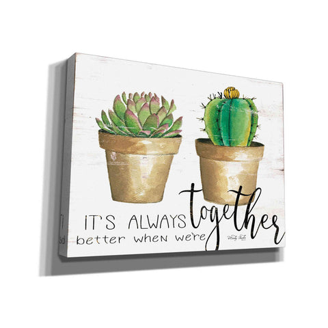 Image of 'It's Always Better Together' by Cindy Jacobs, Canvas Wall Art,Size B Landscape