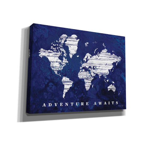 Image of 'Adventure Awaits Map' by Cindy Jacobs, Giclee Canvas Wall Art