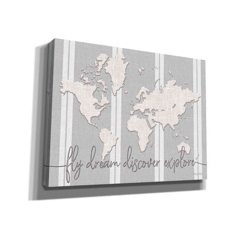 Image of 'Fly Dream Discover Explore' by Cindy Jacobs, Giclee Canvas Wall Art