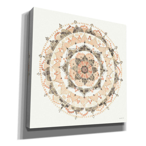 Image of 'Blush Mandala' by Danhui Nai, Canvas Wall Art,Size 1 Sqaure