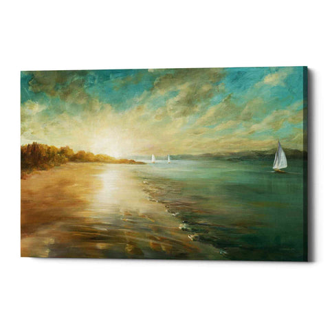 Image of 'Coastal Glow' by Danhui Nai, Canvas Wall Art