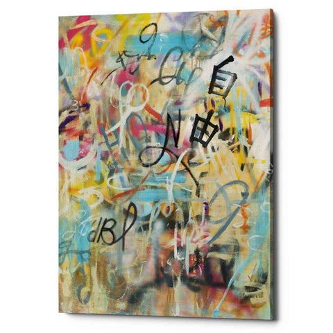 Image of 'Graffiti Freedom' by Danhui Nai, Canvas Wall Art