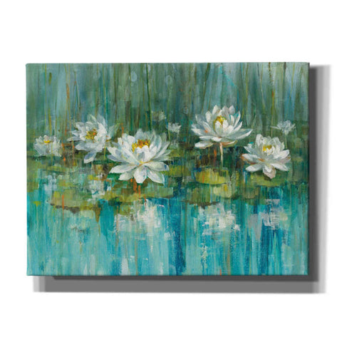 Image of 'Water Lily Pond' by Danhui Nai, Canvas Wall Art