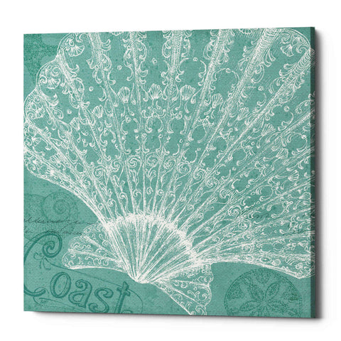 Image of 'Aqua Treasure III' by Daphne Brissonet, Canvas Wall Art