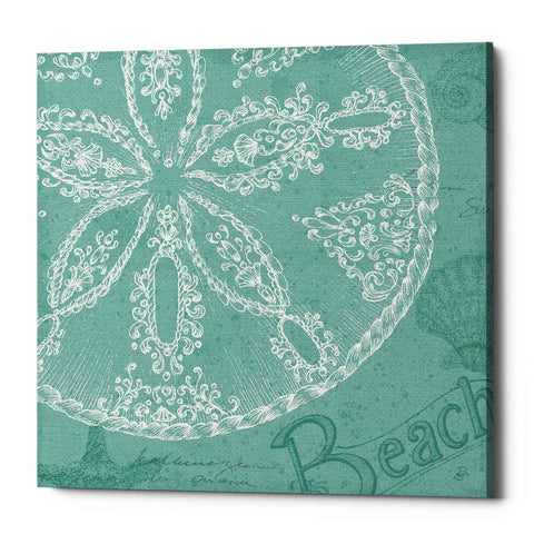 Image of 'Aqua Treasure II' by Daphne Brissonet, Canvas Wall Art