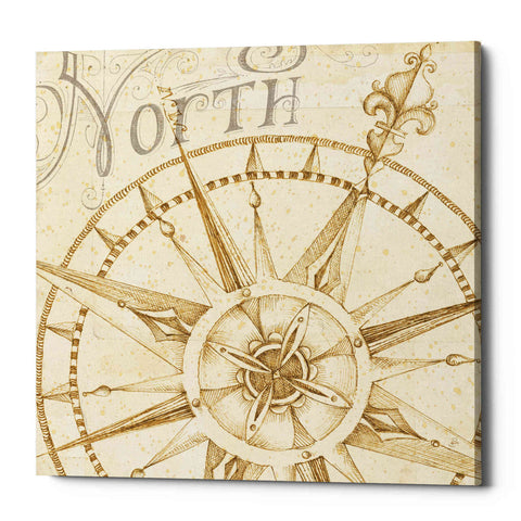 Image of 'Coast to Coast Sepia I' by Daphne Brissonet, Canvas Wall Art
