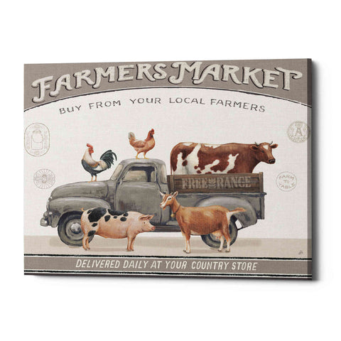 Image of 'Vintage Farm I v2' by Daphne Brissonet, Canvas Wall Art