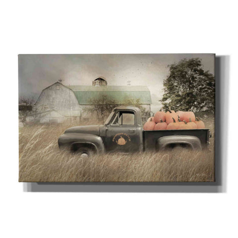 Image of 'Happy Harvest Truck' by Lori Deiter, Canvas Wall Art,Size A Landscape