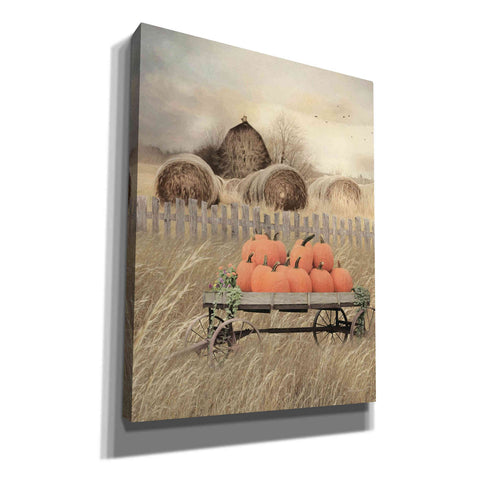 Image of 'Pumpkin Harvest' by Lori Deiter, Canvas Wall Art,Size B Portrait