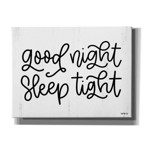 Image of 'Good Night, Sleep Tight' by Imperfect Dust, Giclee Canvas Wall Art