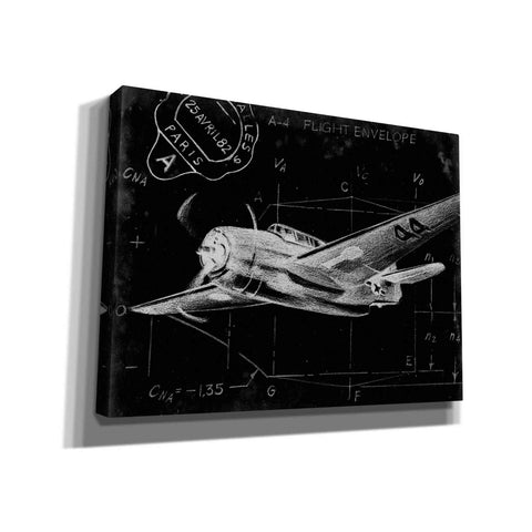 Image of 'Flight Schematic II' by Ethan Harper Canvas Wall Art,Size B Landscape
