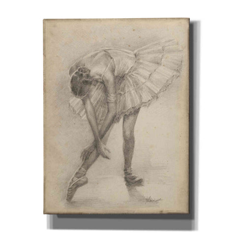 Image of 'Antique Ballerina Study II' by Ethan Harper Canvas Wall Art,Size C Portrait