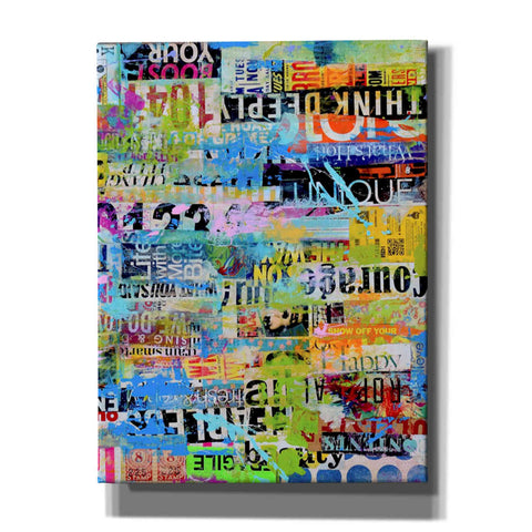 Image of 'Metro Mix 33 II' by Erin Ashley Canvas Wall Art