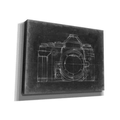 Image of 'Camera Blueprints IV' by Ethan Harper Canvas Wall Art,Size C Landscape
