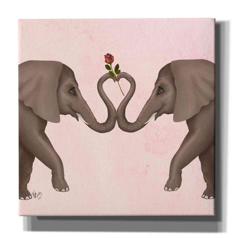 Image of 'Love is in the Air Collection C' by Fab Funky Giclee Canvas Wall Art