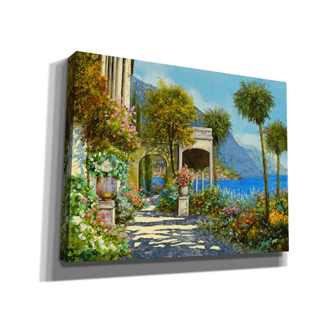 Image of 'Passeggiata al Lago' by Guido Borelli, Giclee Canvas Wall Art