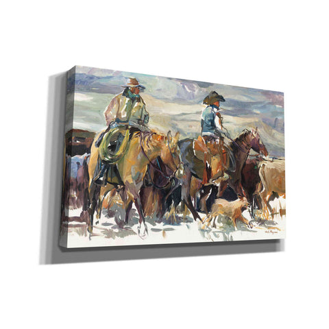 Image of 'The Roundup' by Marilyn Hageman, Canvas Wall Art