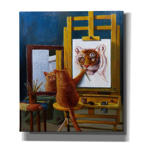 Image of 'Norman Catwell' by Lucia Heffernan, Canvas Wall Art,Size C Portrait