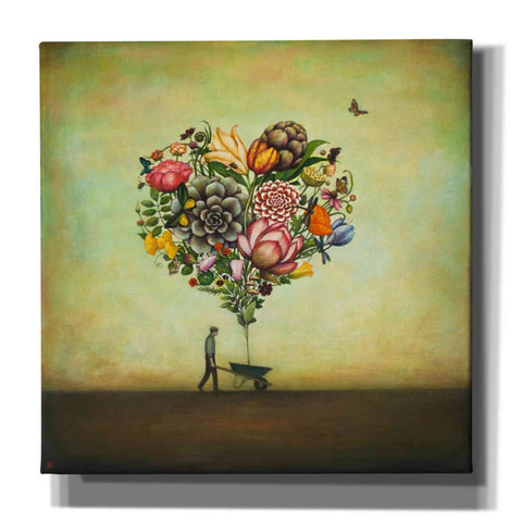 Image of 'Big Heart Botany' by Duy Huynh, Giclee Canvas Wall Art