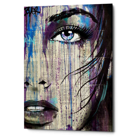 Image of 'Indigo Feeling' by Loui Jover, Canvas Wall Art