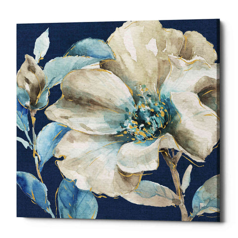 Image of 'Indigold IV Navy' by Lisa Audit, Canvas Wall Art,
