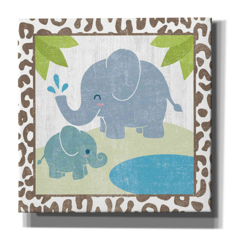 Image of 'Safari Fun Elephant' by Moira Hershey, Canvas Wall Art