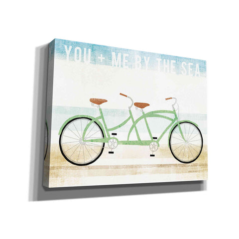 Image of 'Beach Cruiser Tandem v2' by Michael Mullan, Canvas Wall Art