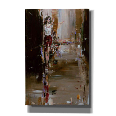 Image of 'Down Town' by Oscar Alvarez Pardo, Canvas Wall Art