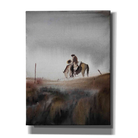 Image of 'Melancholy' by Oscar Alvarez Pardo, Canvas Wall Art