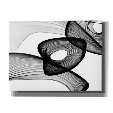 Image of 'Abstract Black and White 22-16' by Irena Orlov, Canvas Wall Art