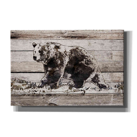 Image of 'Black Bear 1' by Irena Orlov, Canvas Wall Art