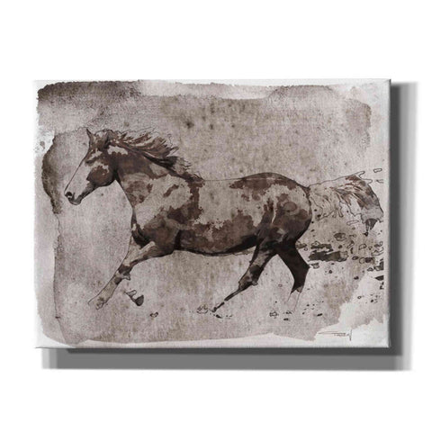 Image of 'Brown Horse Running' by Irena Orlov, Canvas Wall Art