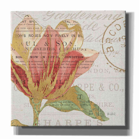 Image of 'Bookshelf Botanical III' by Katie Pertiet, Canvas Wall Art