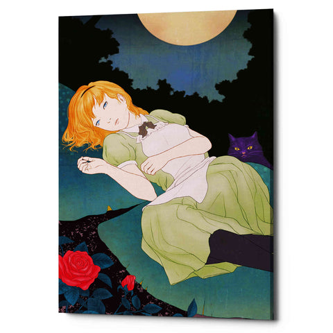 Image of 'Moonlight' by Sai Tamiya, Canvas Wall Art