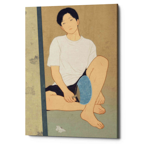 Image of 'A Summer Afternoon Shower' by Sai Tamiya, Canvas Wall Art