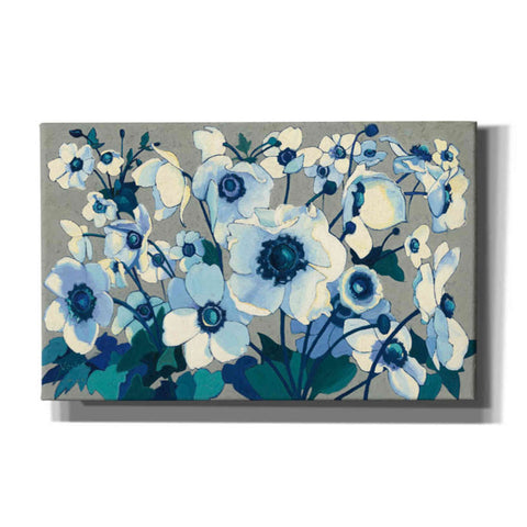 Image of 'Anemones Japonaises I' by Shirley Novak, Canvas Wall Art