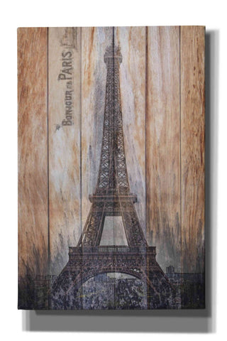 Image of 'Rustic Eiffel Tower' by Karen Smith, Canvas Wall Art