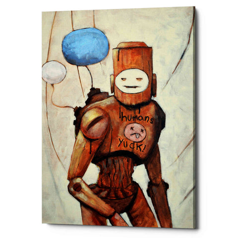 Image of 'Humans Yuck!' by Craig Snodgrass, Canvas Wall Art