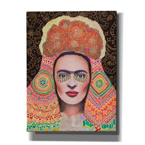 Image of 'Frida Santa Muerte' by Surma and Guillen, Canvas Wall Art,Size B Portrait
