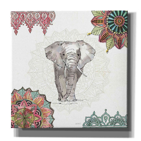 Image of 'Mandala Morning IV' by Anne Tavoletti, Canvas Wall Art