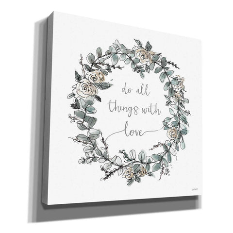 Image of 'Modern Farmhouse VI on White' by Anne Tavoletti, Canvas Wall Art