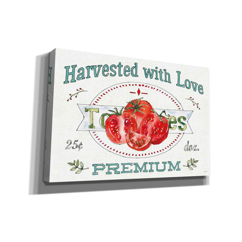 Image of 'Veggie Market I' by Anne Tavoletti, Canvas Wall Art