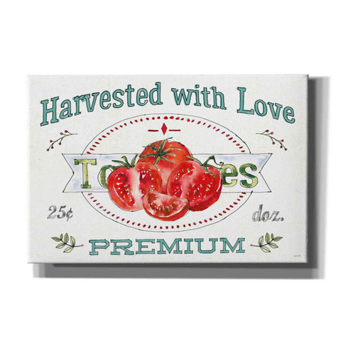 Image of 'Veggie Market I' by Anne Tavoletti, Canvas Wall Art