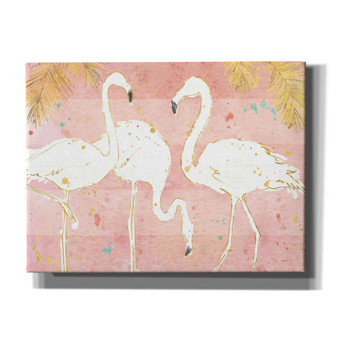 Image of 'Flamingo Fever IV' by Anne Tavoletti, Canvas Wall Art