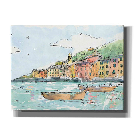 Image of 'Portofino I' by Anne Tavoletti, Canvas Wall Art