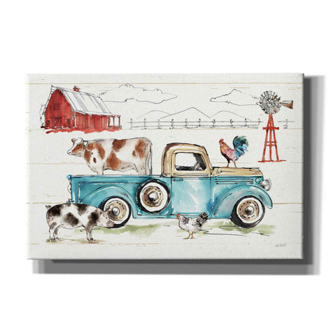 Image of 'Down on the Farm I' by Anne Tavoletti, Canvas Wall Art
